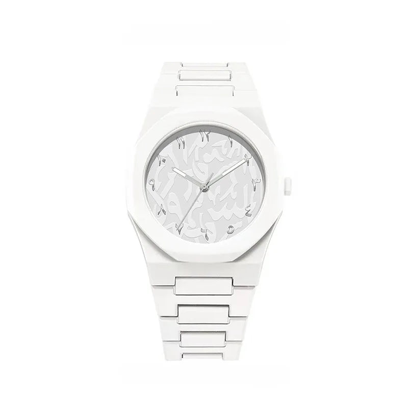UTHAI 2025 New Men's and Women's Style Watche Business Waterproof Plastic Wristbands Fashionable Casual Quartz Watches