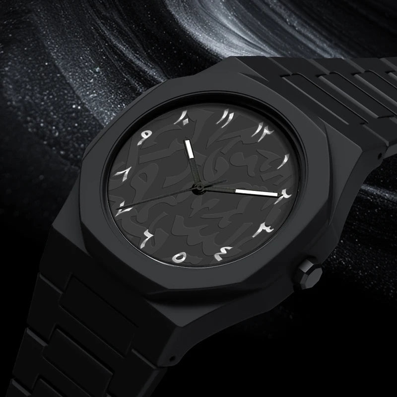 UTHAI 2025 New Men's and Women's Style Watche Business Waterproof Plastic Wristbands Fashionable Casual Quartz Watches