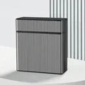 Large Capacity Cigarette Case Automatic Flip Cover Hold 40pcs Cigarettes Anti Pressure Portable Pocket Storage Box Smoking Tools