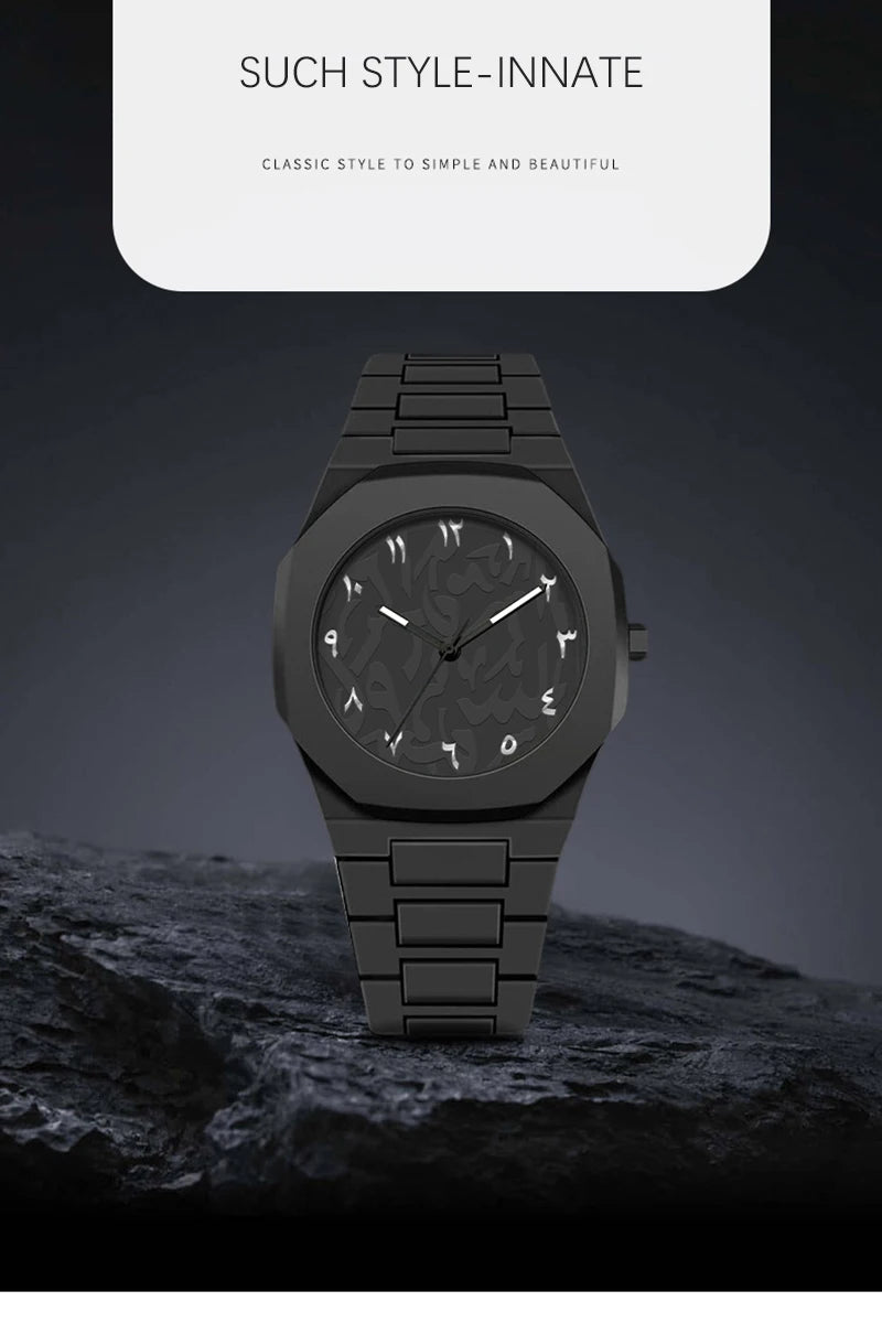 UTHAI 2025 New Men's and Women's Style Watche Business Waterproof Plastic Wristbands Fashionable Casual Quartz Watches