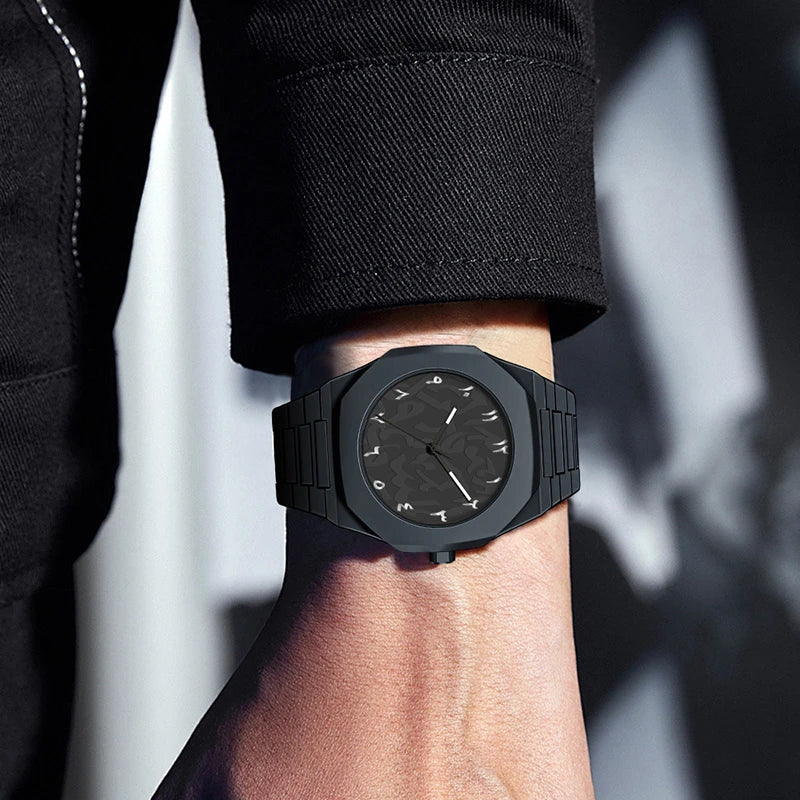 UTHAI 2025 New Men's and Women's Style Watche Business Waterproof Plastic Wristbands Fashionable Casual Quartz Watches