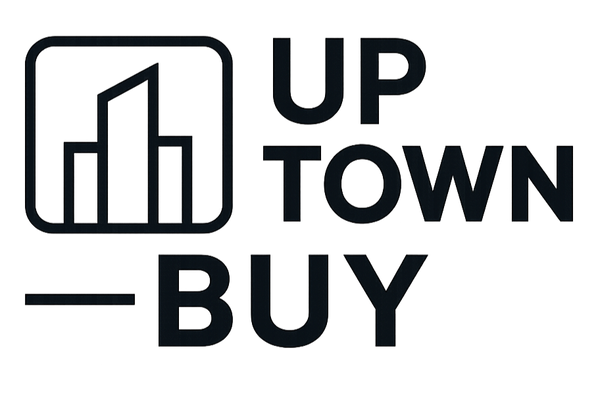 UP TOWN BUY logo